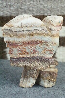 Eagle Zuni Fetish Carving - Jon Quam - High Lonesome Trading