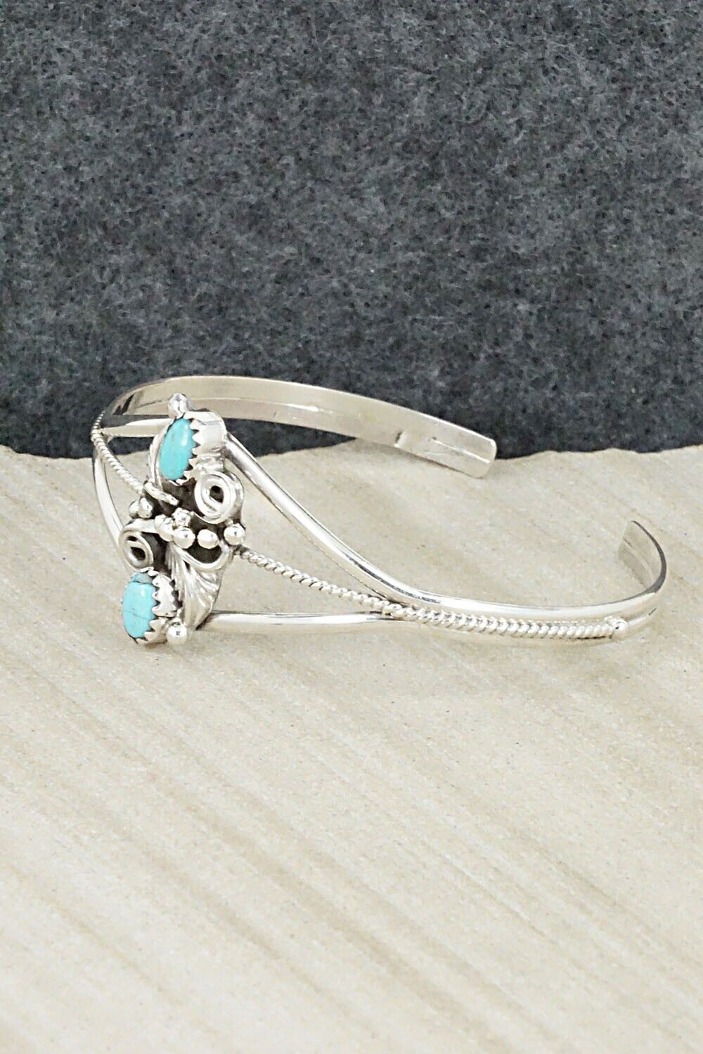 Turquoise & Sterling Silver Bracelet - William Begay