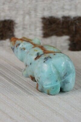 Bear Zuni Fetish Carving - Nelson Yatsattie - High Lonesome Trading