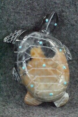 Turtle Zuni Fetish Carving - Todd Etsate