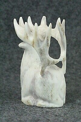 Elk Zuni Fetish Carving - Maxx Laate