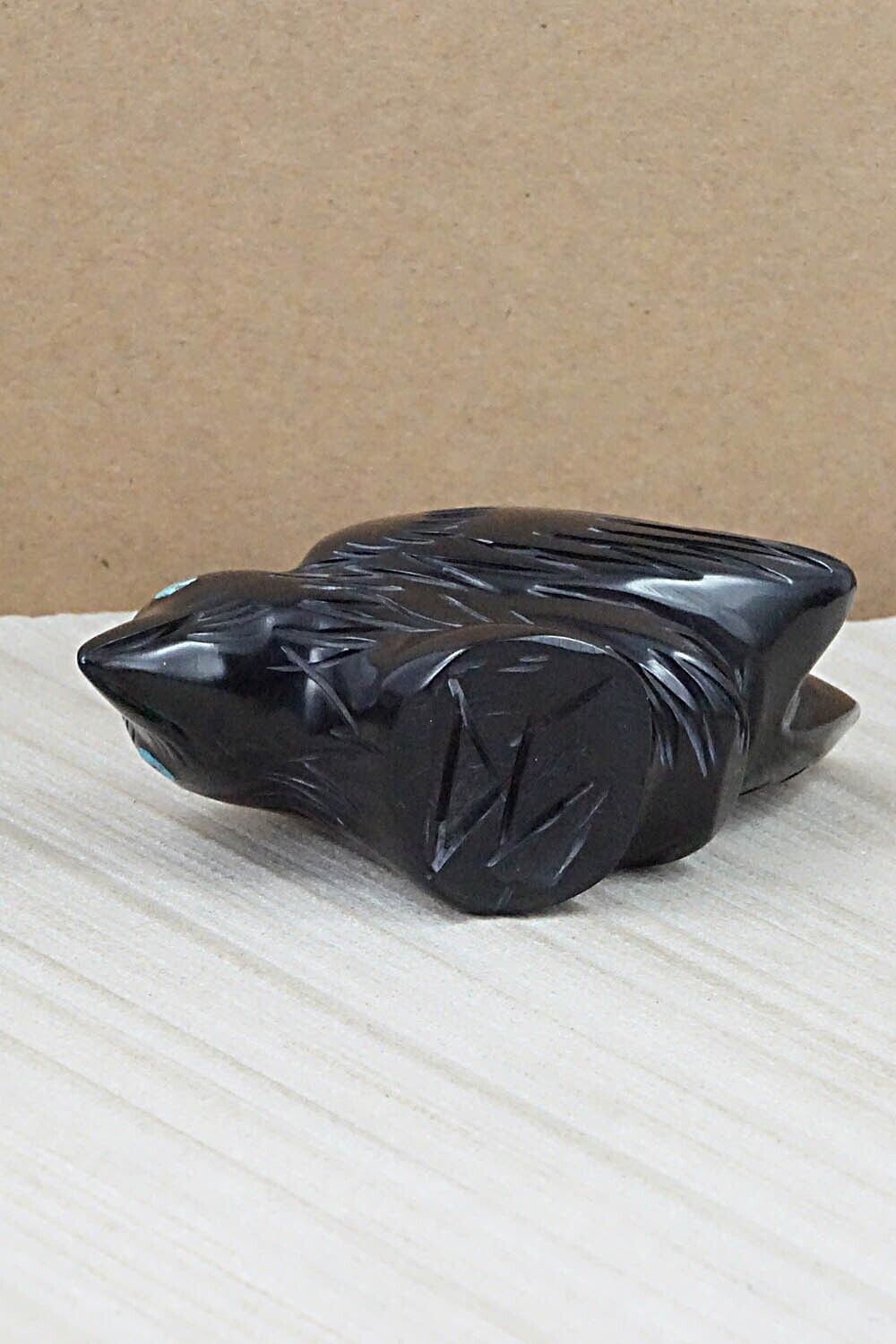 Crow Zuni Fetish Carving - Daniel Chattin
