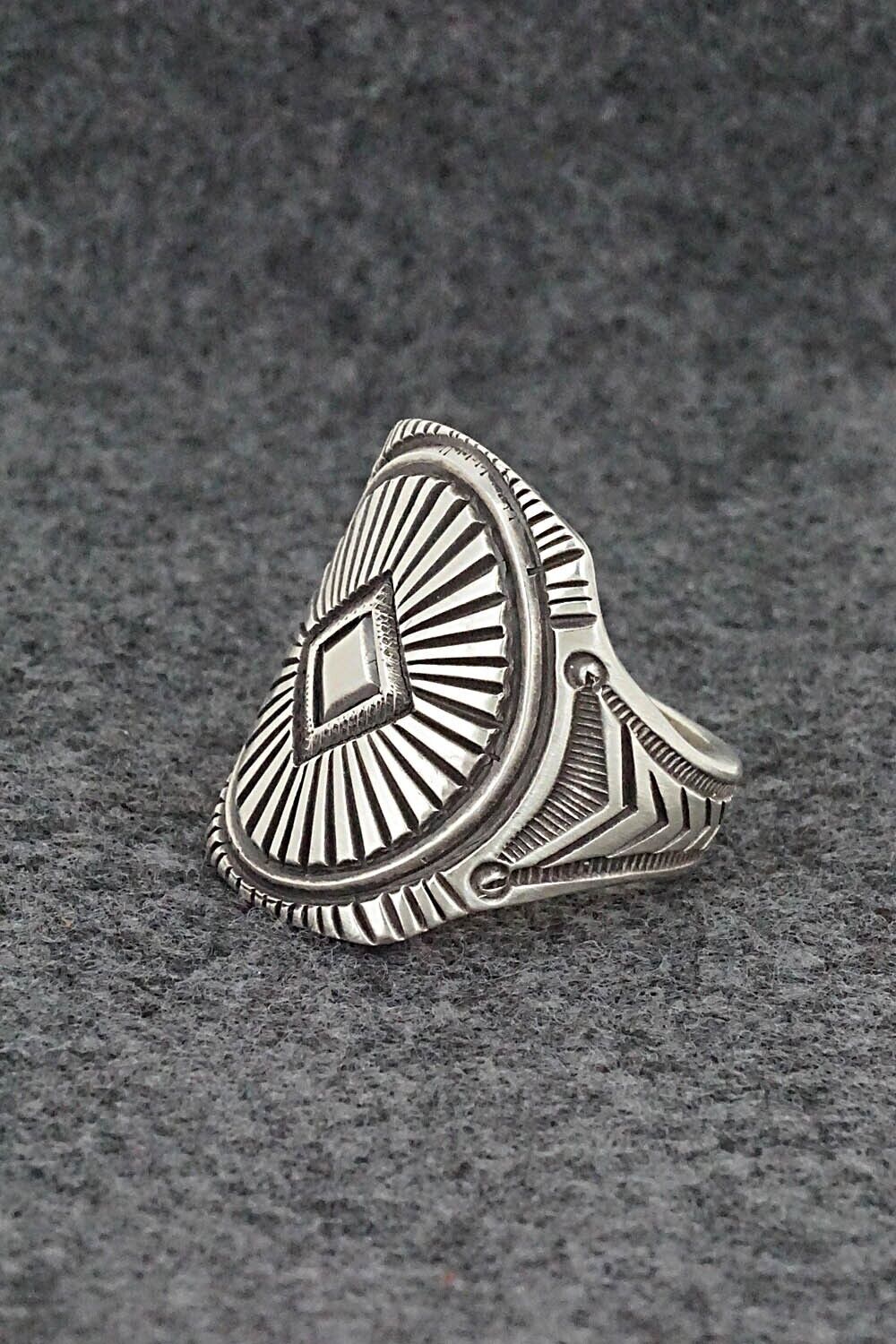 Sterling Silver Ring - Calvin Martinez - Size 8
