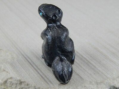 Squirrel Zuni Fetish Carving - Dane Malani - High Lonesome Trading