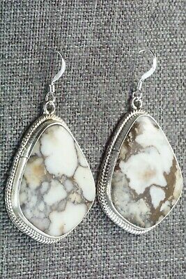 Wild Horse & Sterling Silver Earrings - Annie Spencer