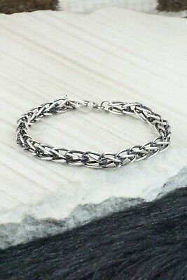 Sterling Silver Link Bracelet - Delvin John