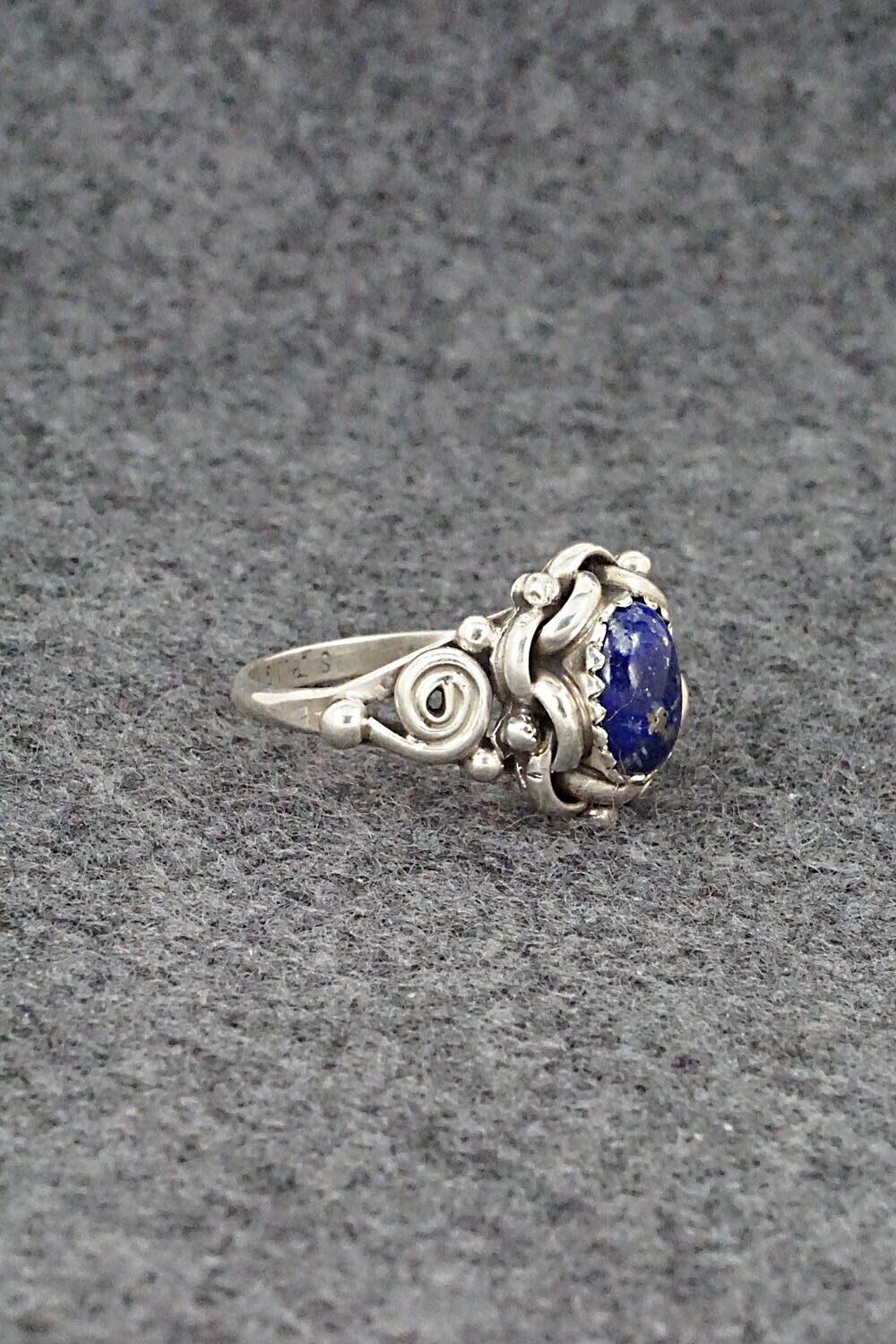 Lapis & Sterling Silver Ring - Maritta Martinez - Size 7.25