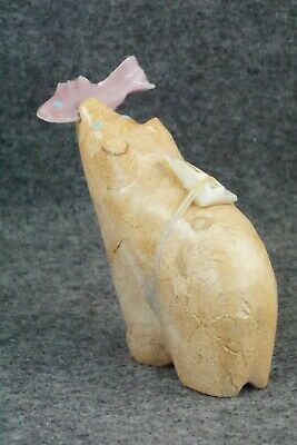 Bear Zuni Fetish Carving - Delvin Leekya