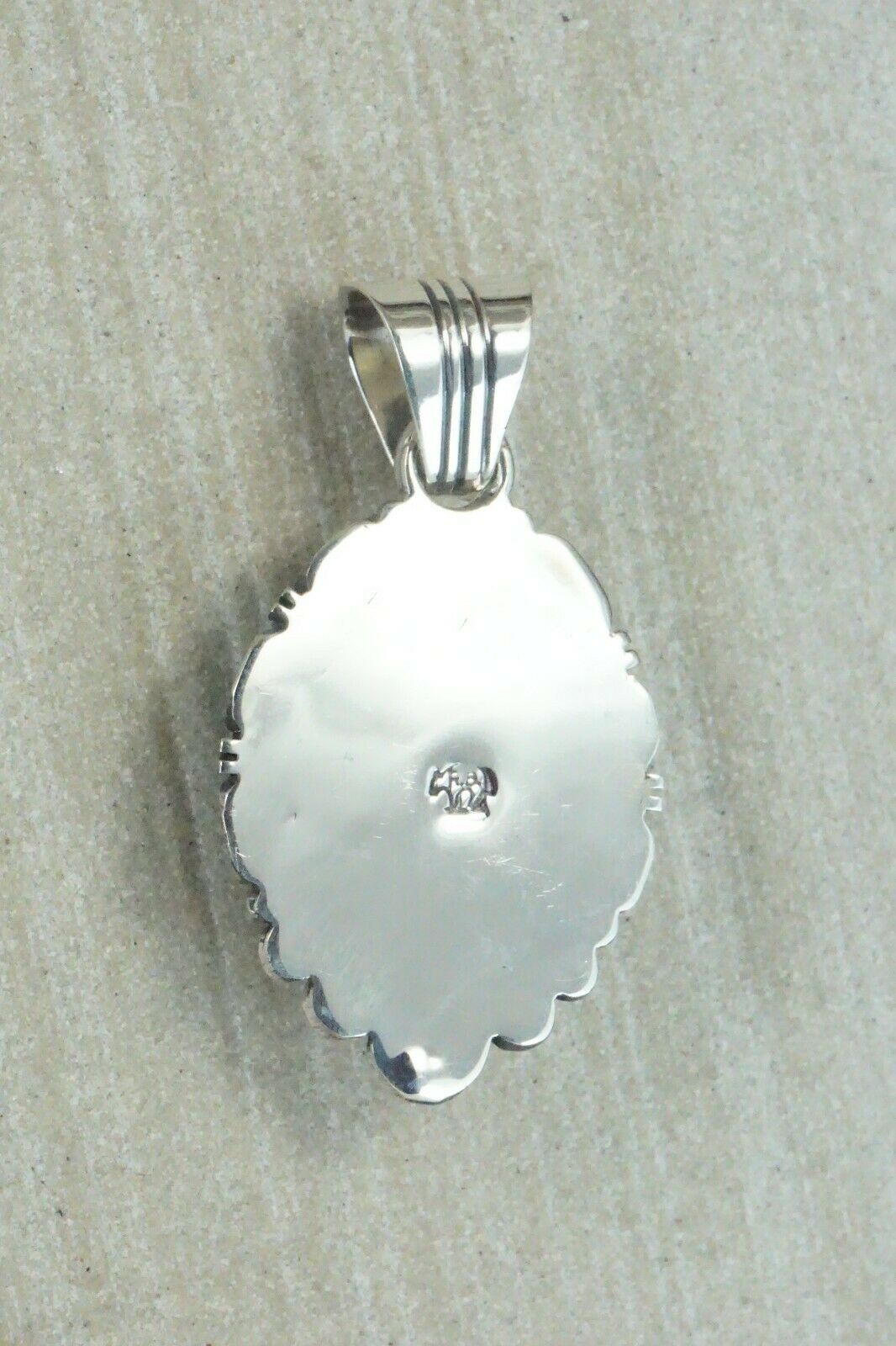 Turquoise & Sterling Silver Pendant - Daniel Benally