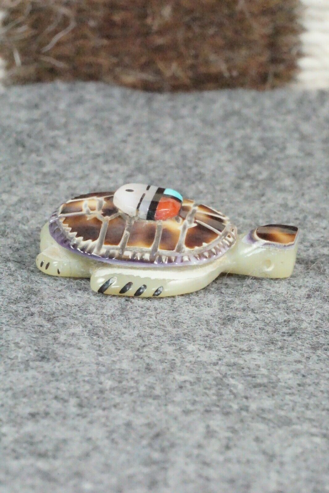 Turtle Zuni Fetish Carving - Darrin Boone