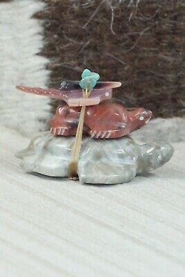Turtle Zuni Fetish Carving - Daisy Natewa