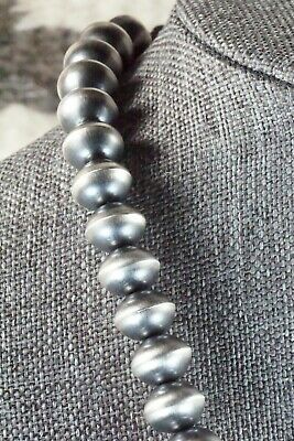 Sterling Silver Navajo Pearl Necklace & Earrings - Preston Haley