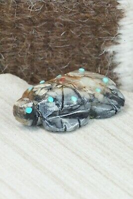 Turtle Zuni Fetish Carving - Carl Etsate