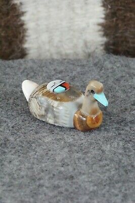 Duck Zuni Fetish Carving - Darrin Boone