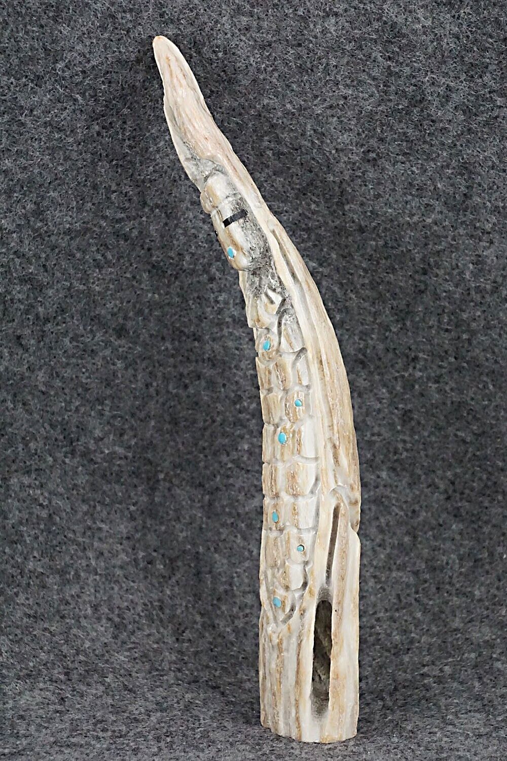 Corn Maided Zuni Fetish Carving - Jerrold Lahaleon