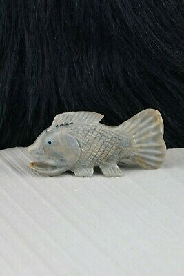 Bass Fish Zuni Fetish - Glendon Lasiloo - High Lonesome Trading