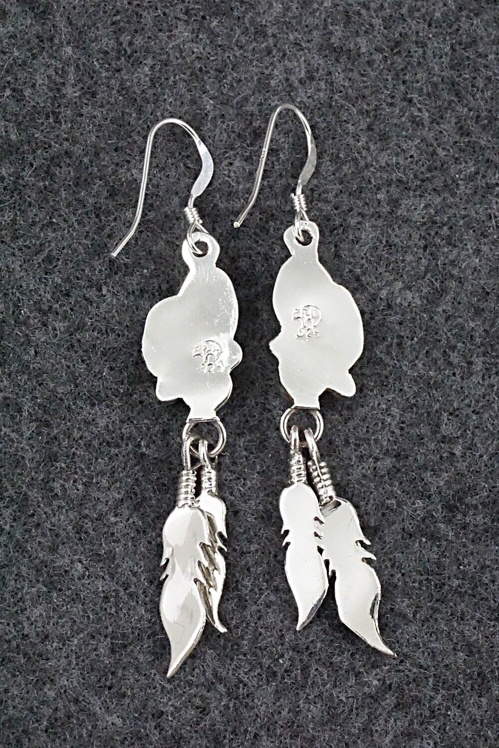 Turquoise & Sterling Silver Earrings - Annie Spencer