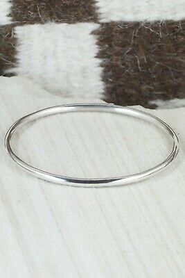 Sterling Silver Bangle - Elaine Tahe