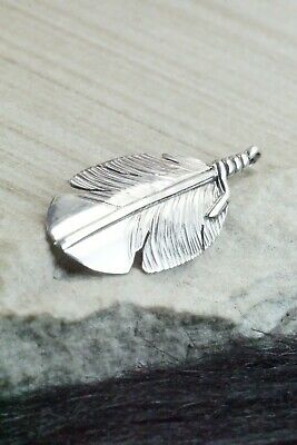 Sterling Silver Feather Pendant - Ben Begay