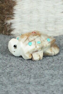 Turtle Zuni Fetish Carving - Carl Etsate