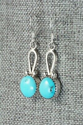Turquoise & Sterling Silver Earrings - Sadie Jim