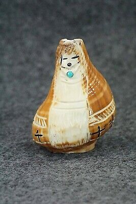 Corn Maiden Zuni Fetish Carving - Faye Quandelacy