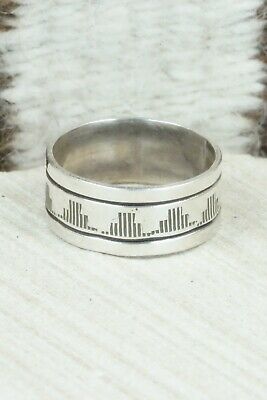Sterling Silver Ring - Rick Enrique - Size 13.5