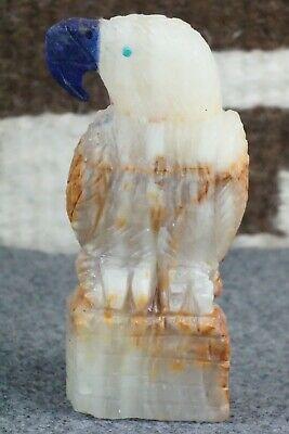 Eagle Zuni Fetish Carving - Jon Quam - High Lonesome Trading