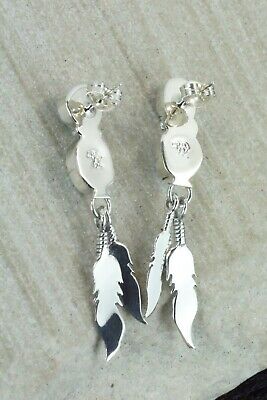 Turquoise & Sterling Silver Earrings - Annie Spencer