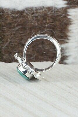 Turquoise & Sterling Silver Ring - Irvin Tsosie - Size 5.25