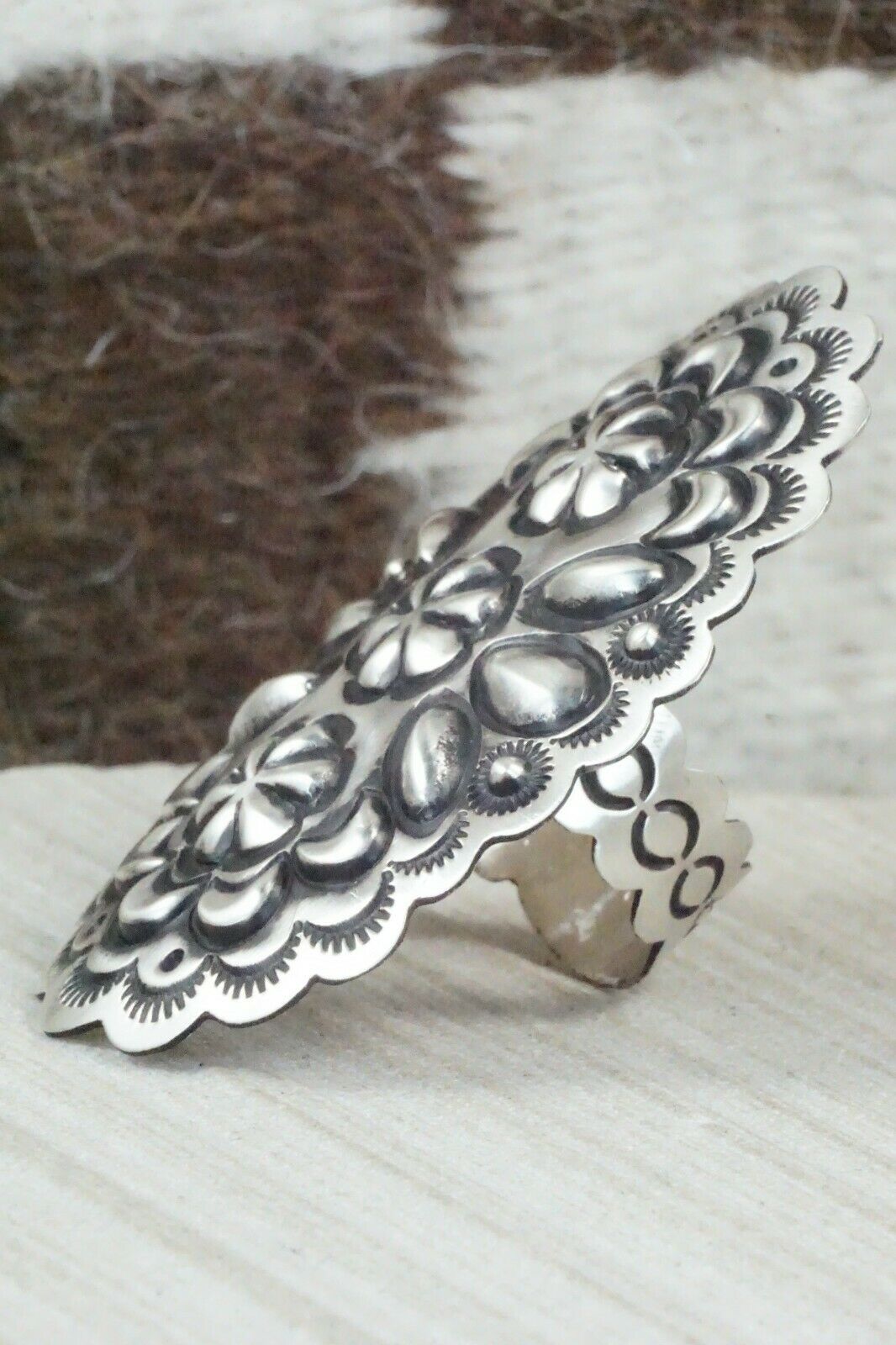 Sterling Silver Ring - Leander Tahe - Size 10