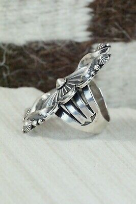 Navajo Sterling Silver Ring - Derrick Gordon - Size 6.75