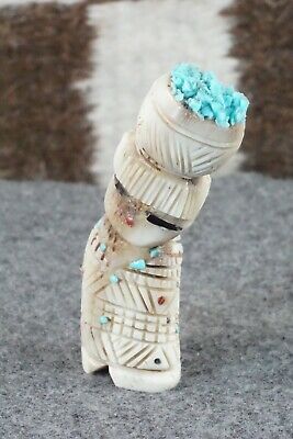 Corn Maiden Zuni Fetish Carving - Carl Etsate