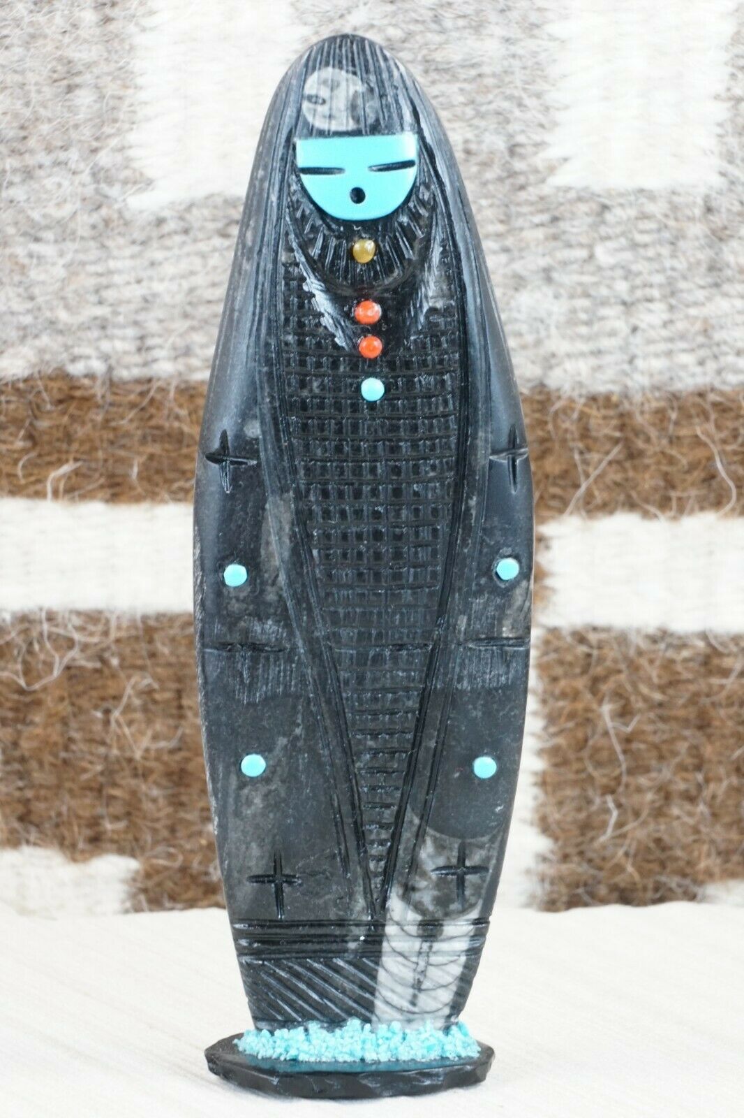 Corn Maiden Zuni Fetish Carving - Stuart Quandelacy