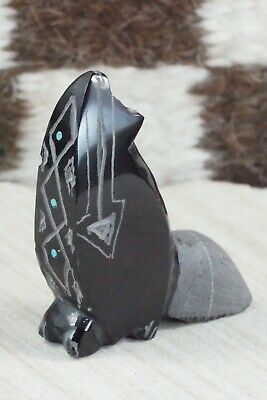 Wolf Zuni Fetish Carving - Russell Shack