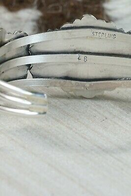 Navajo Turquoise and Sterling Silver Bracelet - Zeita Begay