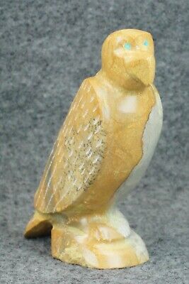 Eagle Zuni Fetish Carving - Enrike Leekya