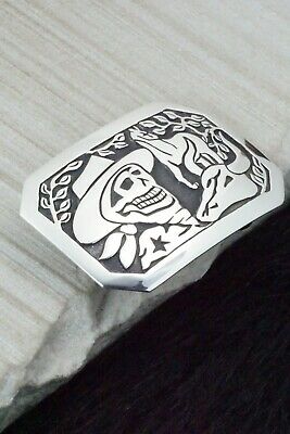 Sterling Silver Belt Buckle - Sonny Gene