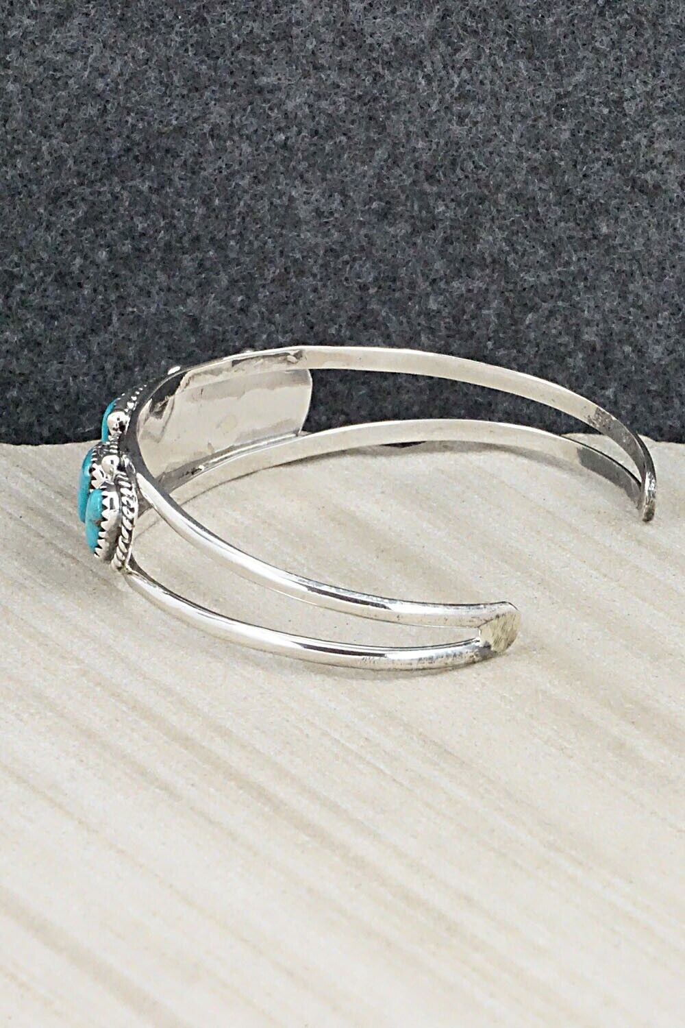 Turquoise & Sterling Silver Bracelet - Roberta Begay