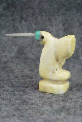 Humming Bird Zuni Fetish Carving - Justin Red Elk
