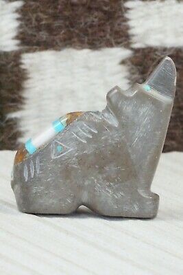 Wolf Zuni Fetish Carving - Brandon Phillips