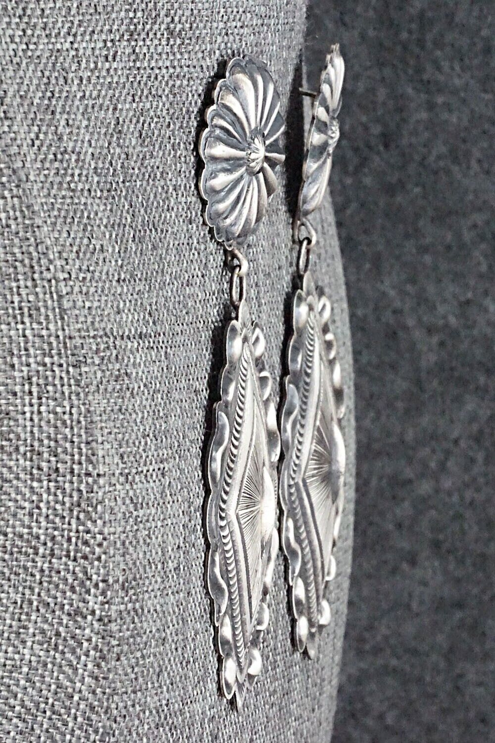 Sterling Silver Earrings - Eugene Charley