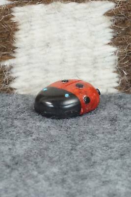 Lady Bug Zuni Fetish Carving - Reynold Lunasee