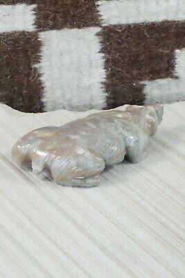 Badger Zuni Fetish Carving - Derrick Kaamasee