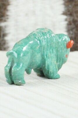 Buffalo Zuni Fetish Carving - Andres Quandelacy