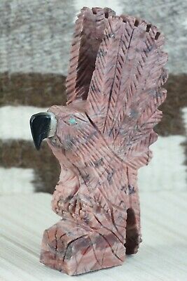 Eagle Zuni Fetish Carving - Jon Quam