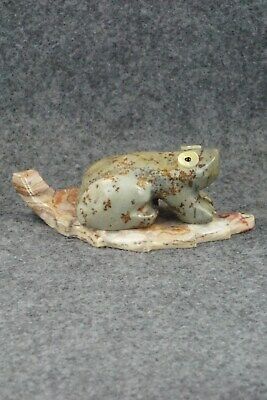 Frog Zuni Fetish Carving - Justin Natewa