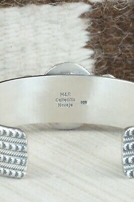 Kingman Turquoise & Sterling Silver Bracelet - Michael Calladitto