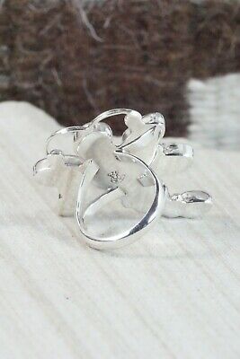 Multi Stone & Sterling Silver Ring - Bobby Platero - Size 6