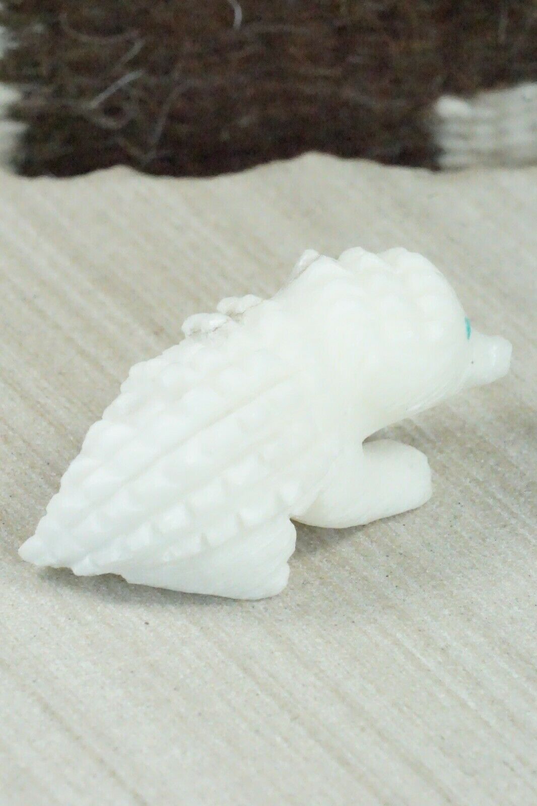Porcupine Zuni Fetish Carving - Jonas Hustito